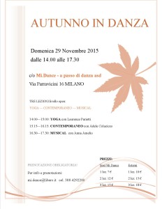 autunno in danza